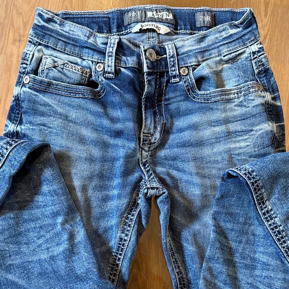 Men's BKE bootleg AIDEN Blue Jeans 29R